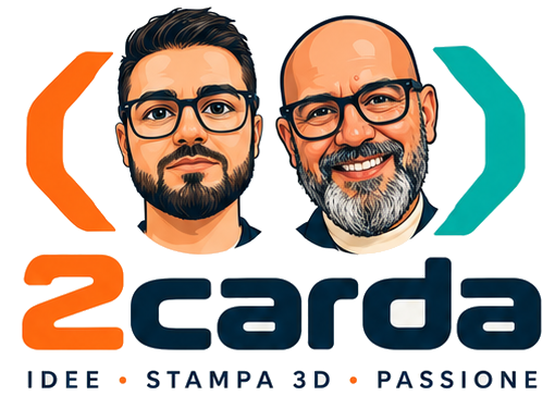 2carda — Idee, stampa 3D, passione